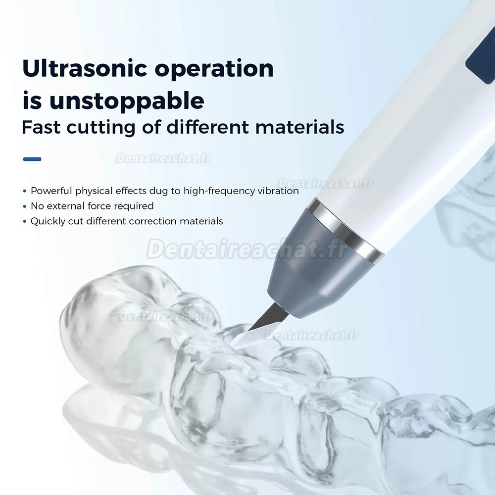 Couteau de gravure ultrasonique UC60, appareil de découpe et de gravure pour brackets dentaires